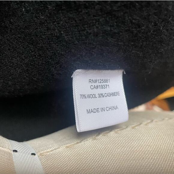 Brochu Walker Draped Collar Wool/ Cashmere Cardigan Sweater in Black Size Medium - Picture 5 of 6